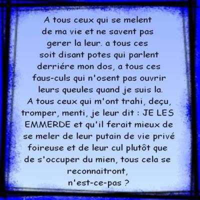 a tous les cons